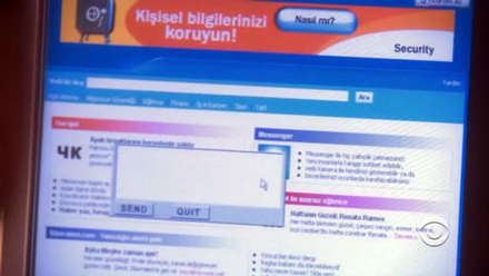 bütün ekran türkçe