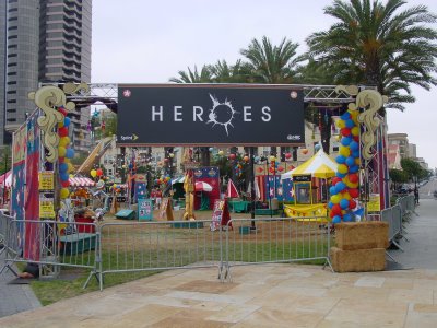 2009 Comic-con'undaki Heroes karnavalı