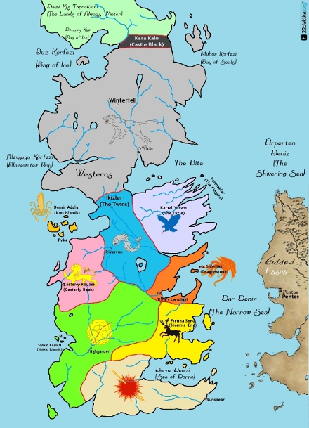 Westeros Haritası