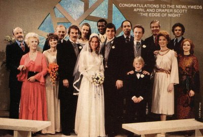 The Edge of Night'tan 1978 düğün sahnesi
