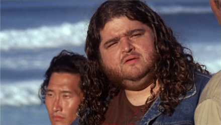 Hurley'nin 1977 yılında olduklarını öğrendiği anda ki şaşkınlığı