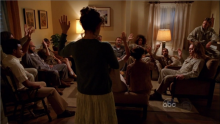 Sayid oybirliği ile ölüme yollanmak istenmektedir.